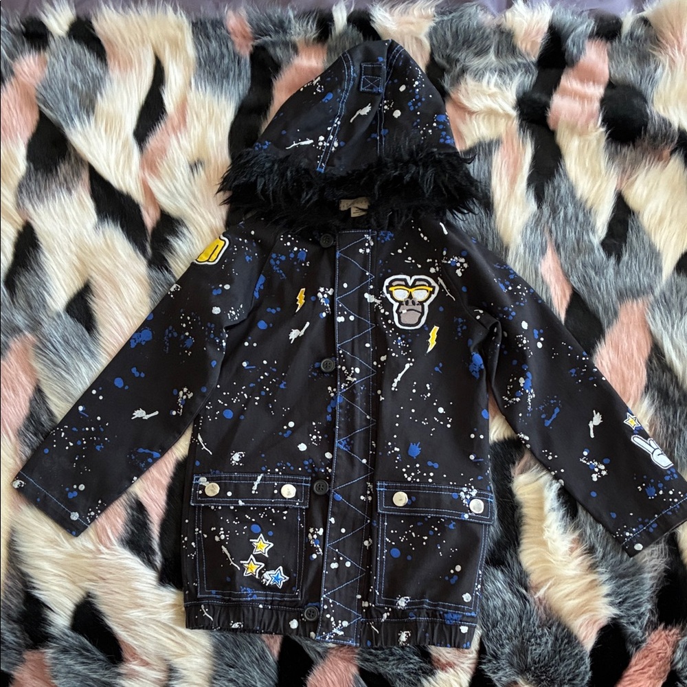 Kids Kinderkind Galaxy Utility Parka Jacket
